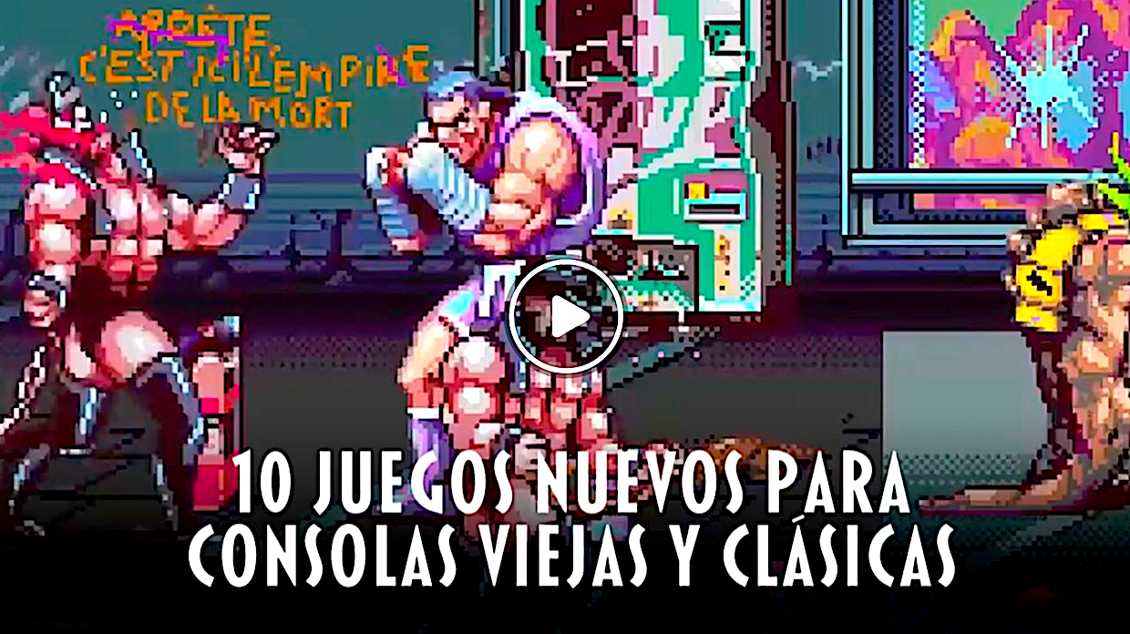 CONSOLAS - 10 Juegos Nuevos Para Consolas Viejas y Clásicas