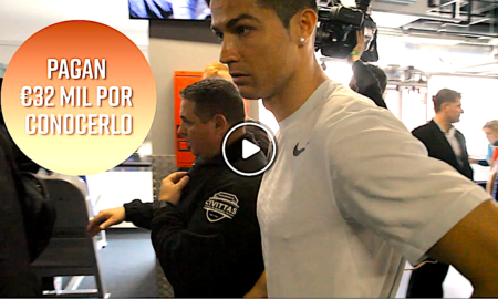 CRISTIANO 450x270 - Mujer Paga 32 Mil Euros Por Conocer A Cristiano