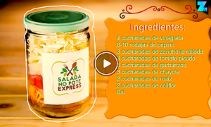 ENSALADA CHAYOTE 300x180 - Ensalada En Un Bote: Chayote y Coliflor