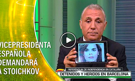 IDIOTA STOICHOV 450x270 - La Vicepresidenta De España Demandará A Stoichkov