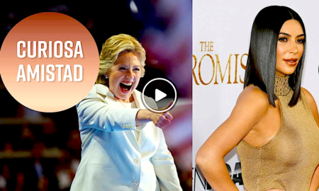 KIM Y HILLARY 450x270 - ¡Kim Kardashian y Hillary Clinton Son Grandes Amigas!