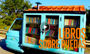 LIBROS RUEDAS 300x180 - Libros Sobre Ruedas: Repartiendo Cultura A Los Niños