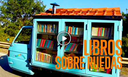 LIBROS RUEDAS 450x270 - Libros Sobre Ruedas: Repartiendo Cultura A Los Niños