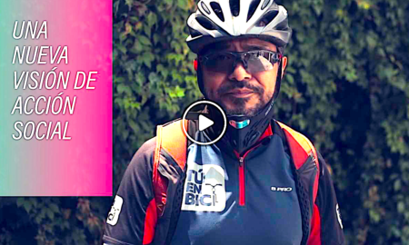 PEDALEANDO 450x270 - Pedaleando Contra La Corrupción Tras El Sismo En México