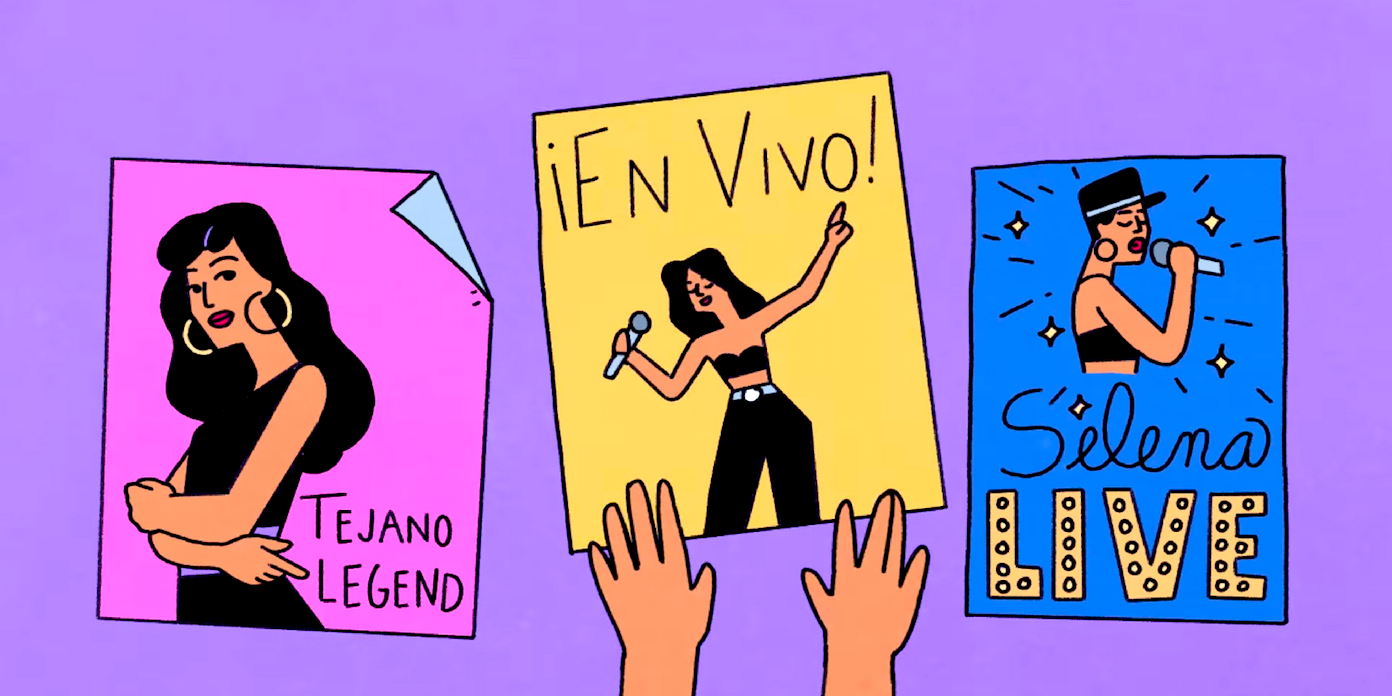 SELENA GOOGLE - Google Rinde Homenaje A Selena Quintanilla