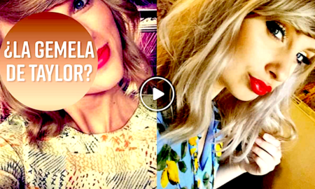 TAYLOR GEMELA 450x270 - ¿Puedes Distinguir A Taylor Swift y Su Gemela Inglesa?