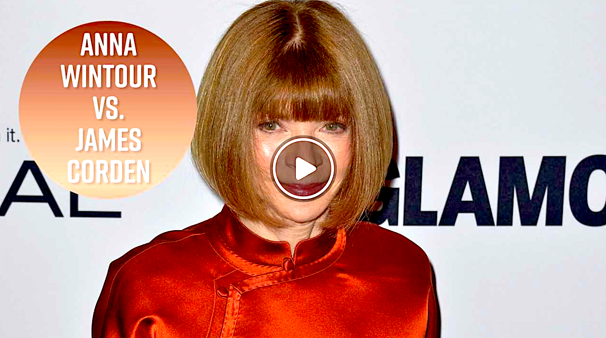 Wintour - Momentos Imperdibles De Anna Wintour Con James Corden