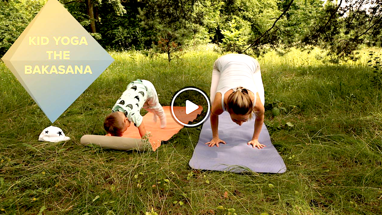 Yoga ninyos - Yoga Para Niños: Bakasana