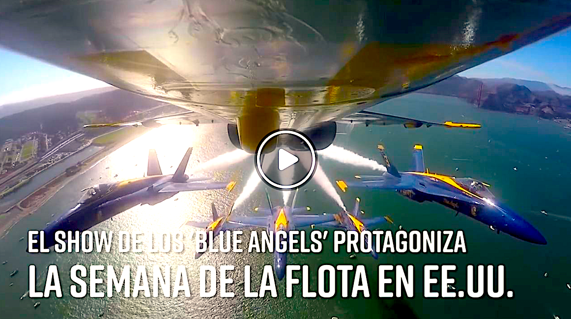 BLUE ANGELS - Las Increíbles Acrobacias Aéreas De Los 'Blue Angels'