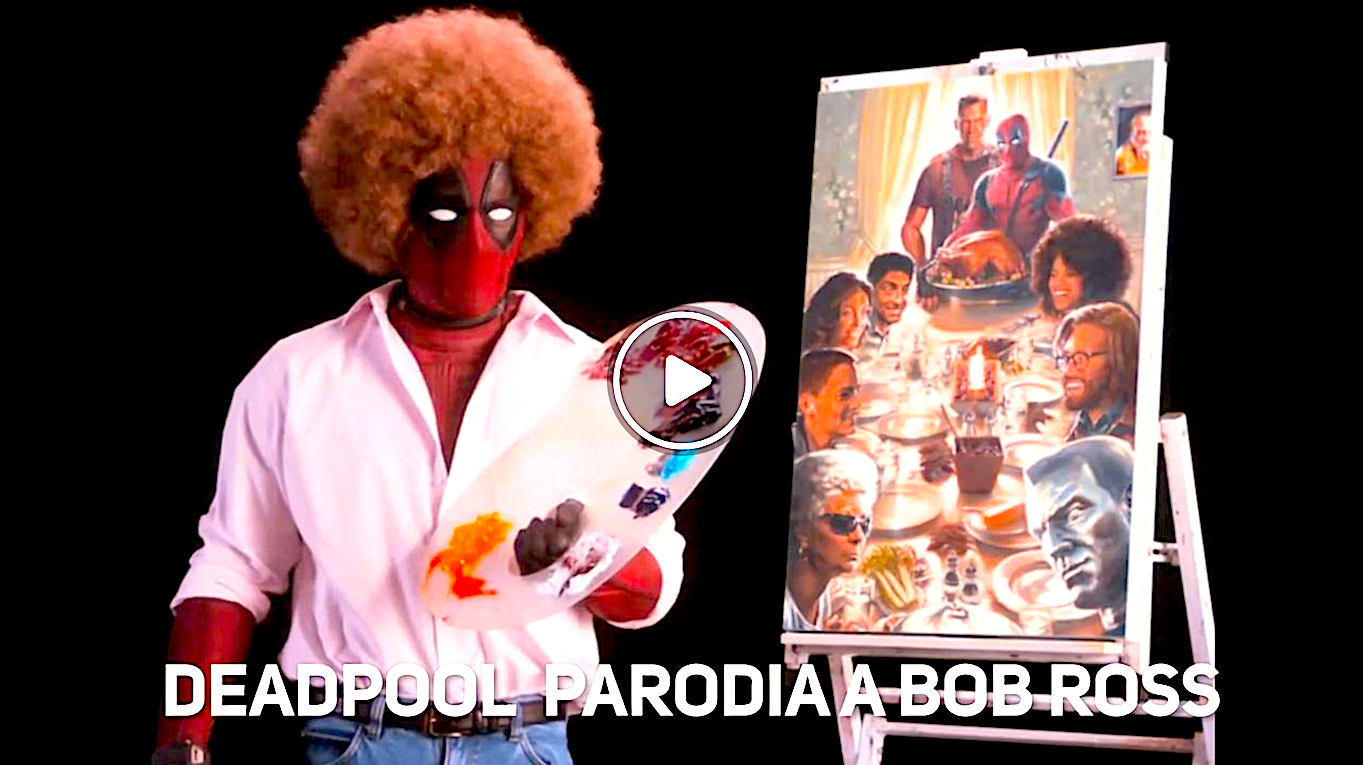 DEADPOOL 2 - Deadpool Con Pincel: Ryan Reynolds En Divertido Tráiler