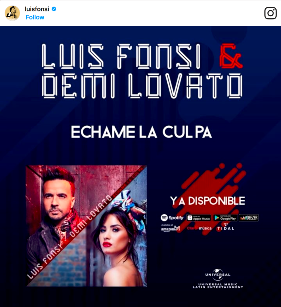 ECHAME LA CULPA 939x1024 - Fonsi y Demi Se Echan La Culpa