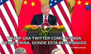 TUMP CHINA 300x180 - Trump Usa Twitter En China, A Pesar Del Bloqueo Chino