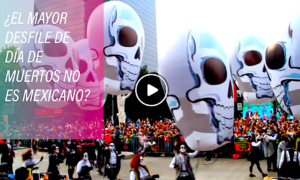 calacas no mexicanas 300x180 - Un Desfile Típico Pero De Origen No Tan Mexicano