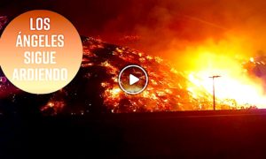 INCENDIOS 300x180 - Impactantes Imágenes Del Fuego En Una Carretera De LA