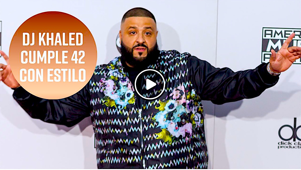 KHALEV - DJ Khaled Celebra Sus 42 Años A Lo Grande