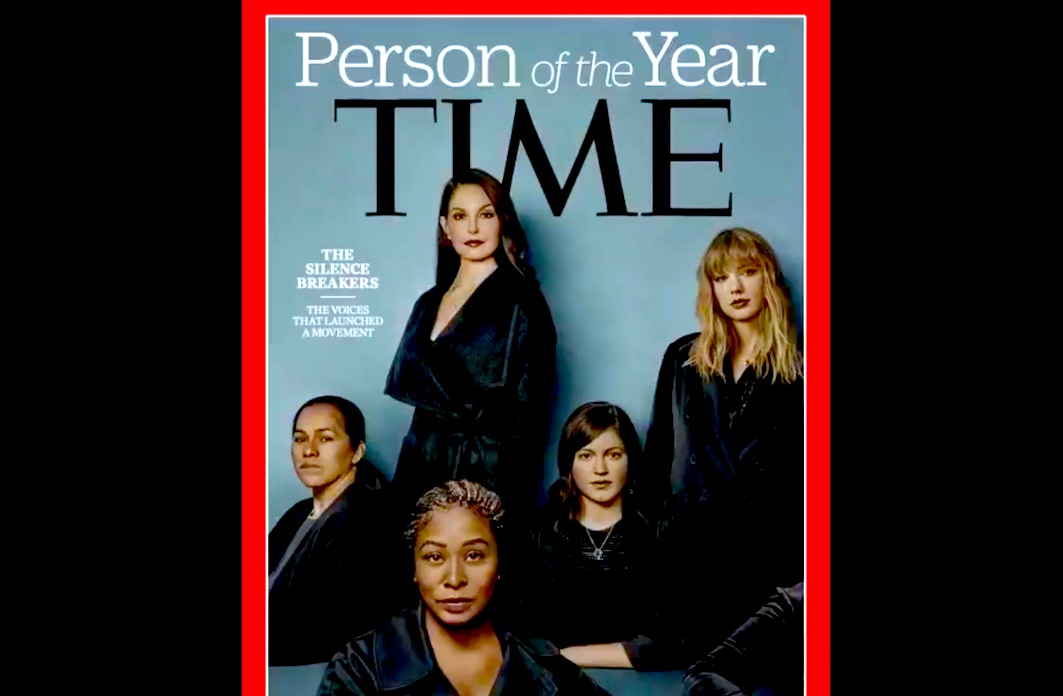 TIME PORTADA - Las Mujeres Del #MeToo Son Las 'Personas Del Año'