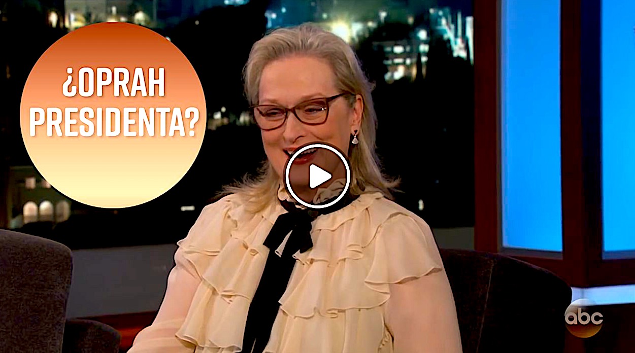 MERYL 1 - Los Consejos De Meryl Streep Sobre La Casa Blanca