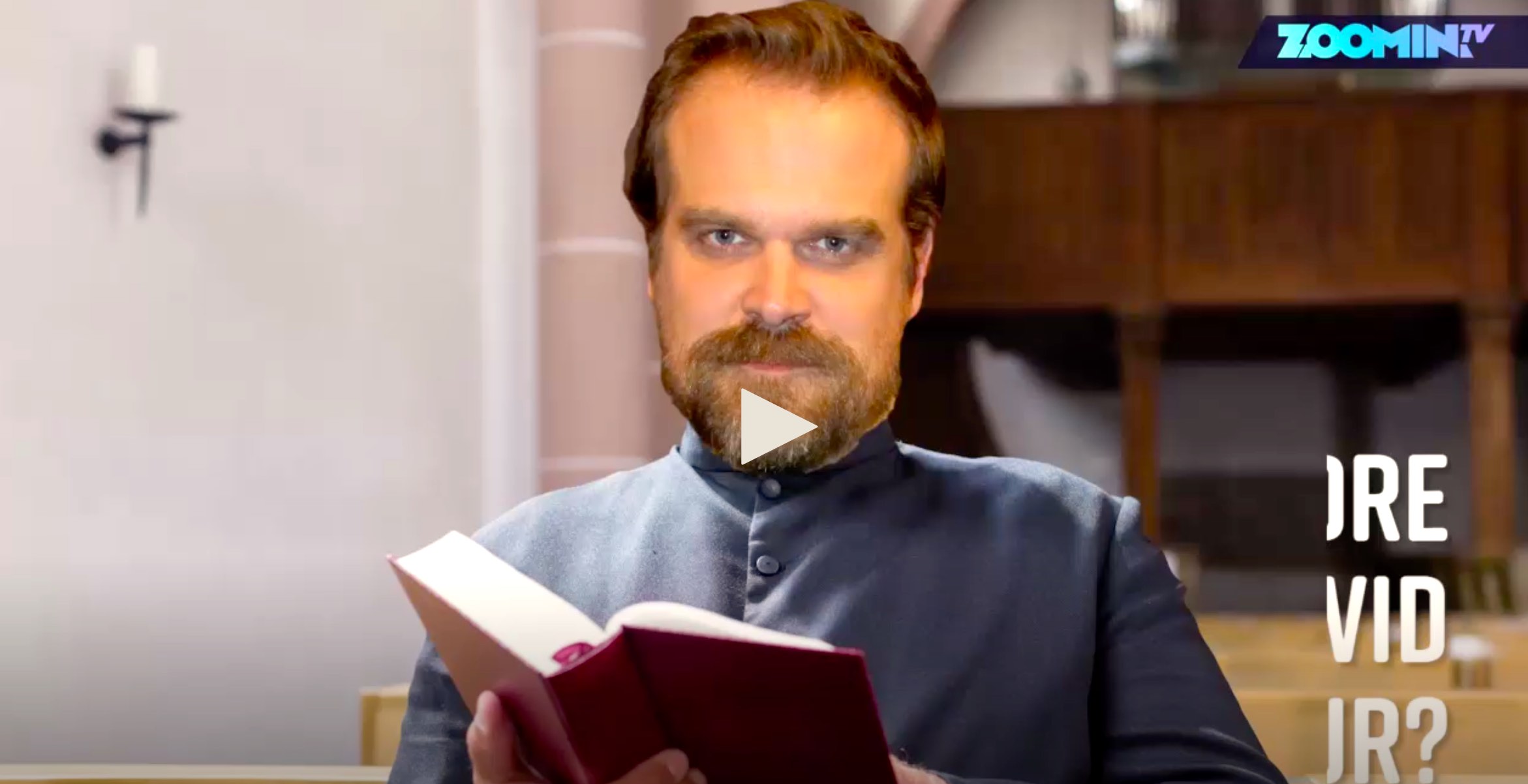 STRANGER - David Harbour Oficiará La Boda De Una Fanática