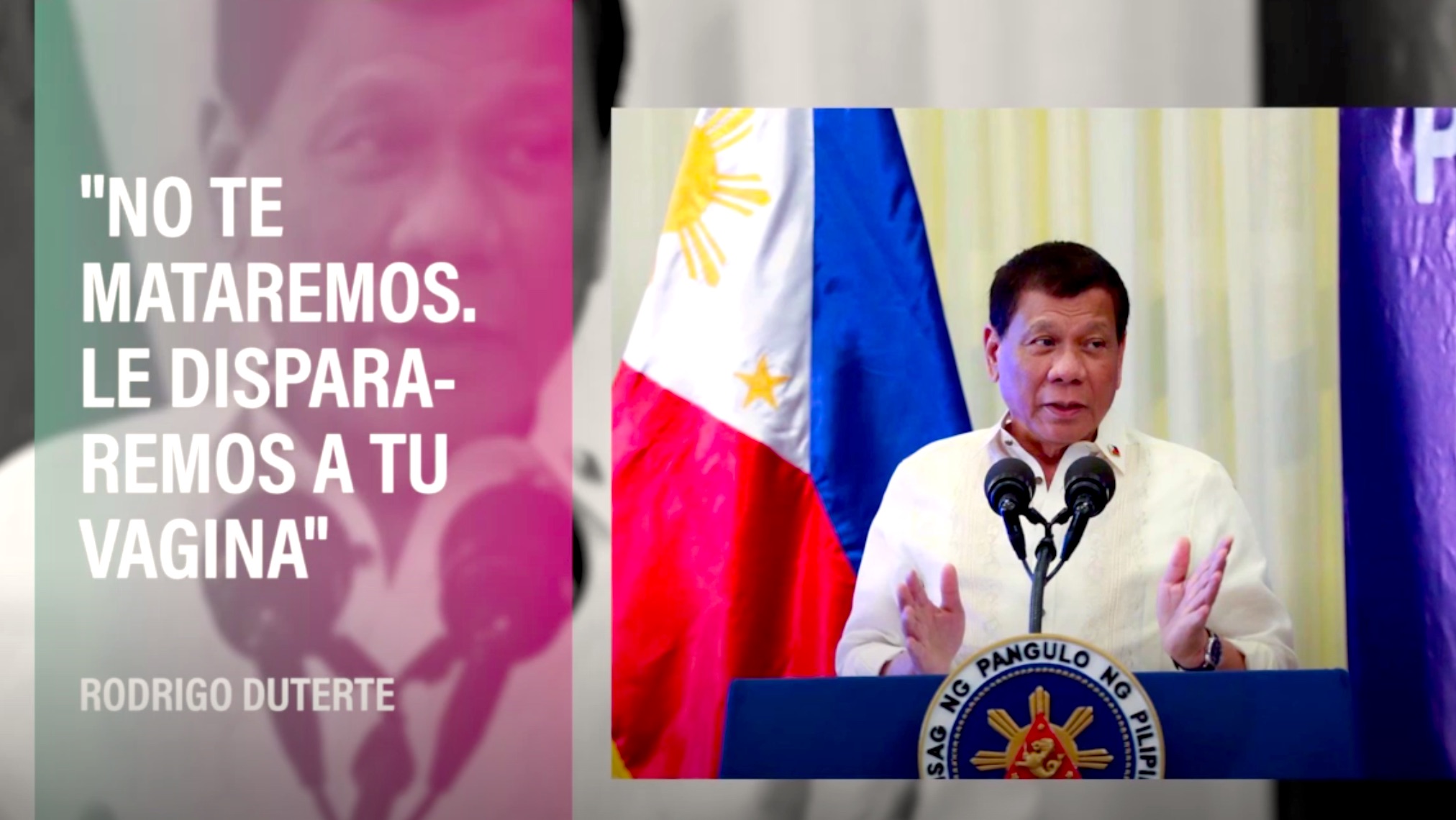 FILIPINAS - Un Presidente Machista Y Misógino En Filipinas