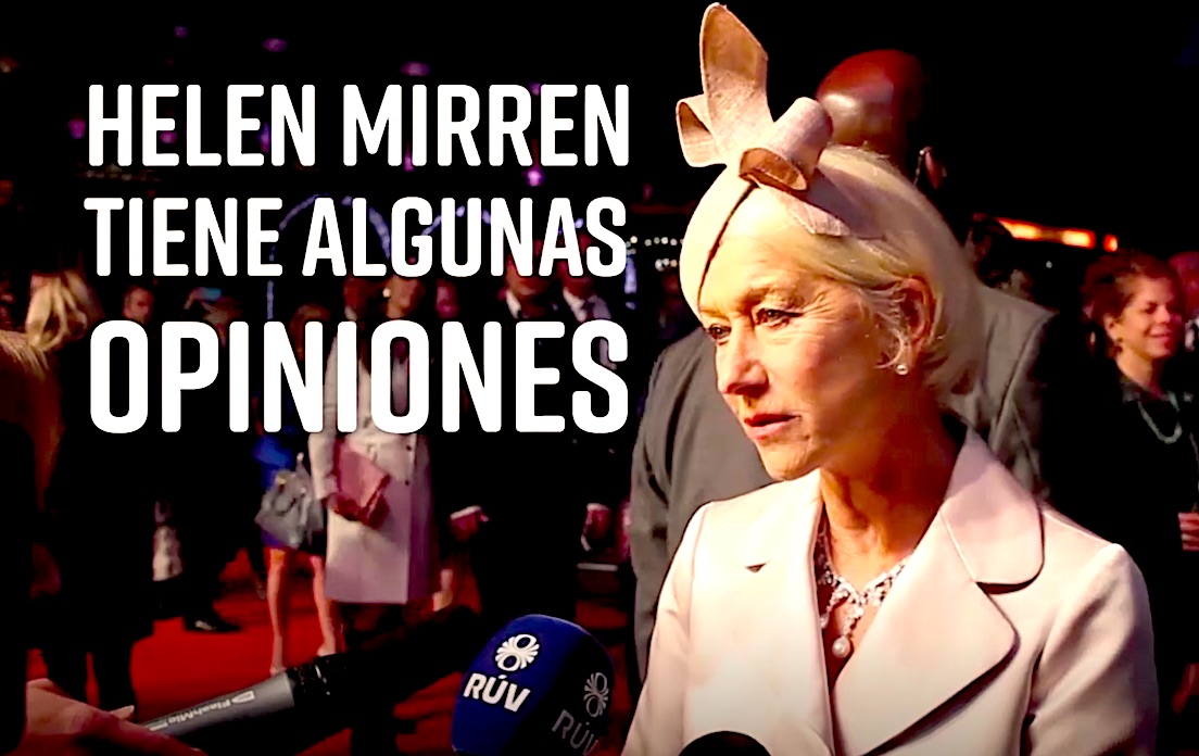 HELEN - Helen Mirren Opina Sobre El Uso De Armas En EE.UU.