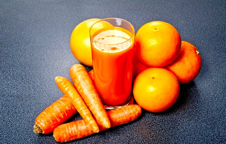 zanahoria naranja jugo - Vigor Con Naranja y Zanahoria