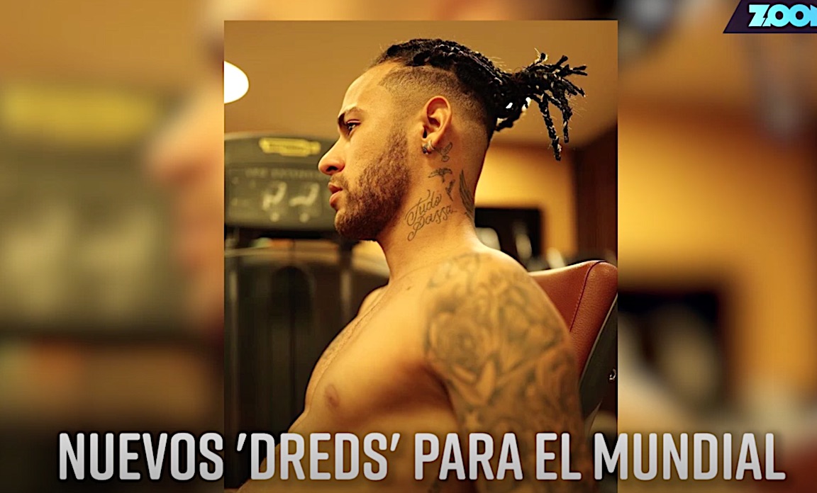 DREDS - Neymar Luce Trenzas Rasta Para El Mundial De Rusia 2018