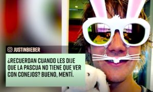 BIEBER PASCUA 300x180 - Así Celebraron La Pascua Las Celebridades