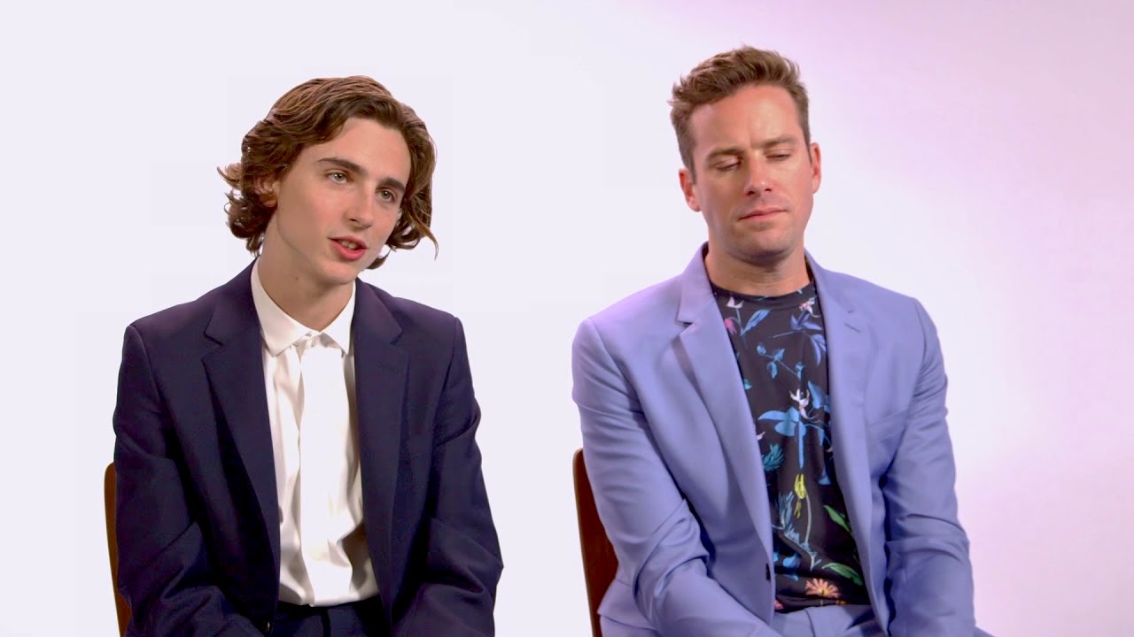 DOS POR UNO - Mejores Amigos: Timothée Chalamet y Armie Hammer