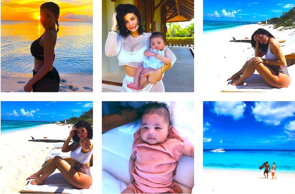 KYLIE INSTA 1024x672 - A Kylie Le Encanta Ser Madre