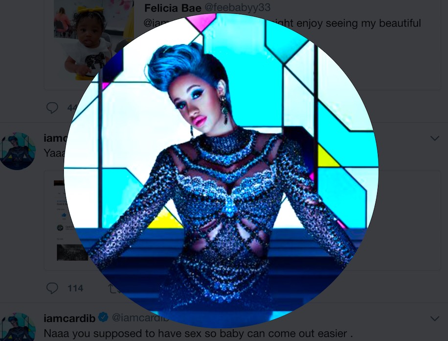 cardi b TWITTER - A Cardi B Le Gusta Así