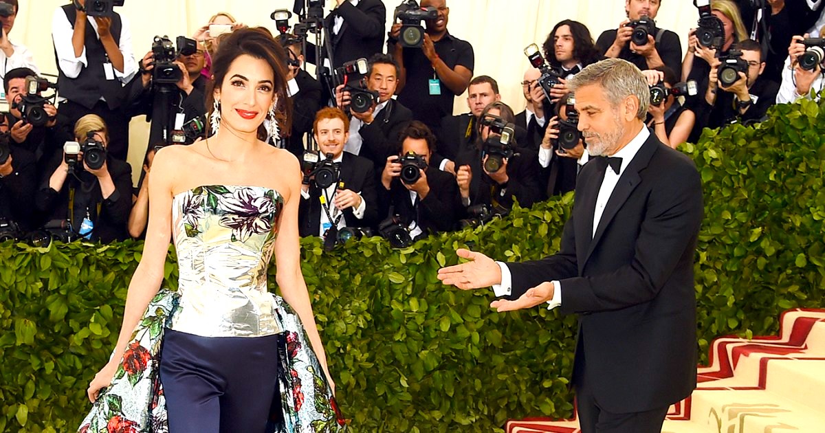 george clooney amal met gala 2018 - 3 Cosas Para la Gala MET 2018