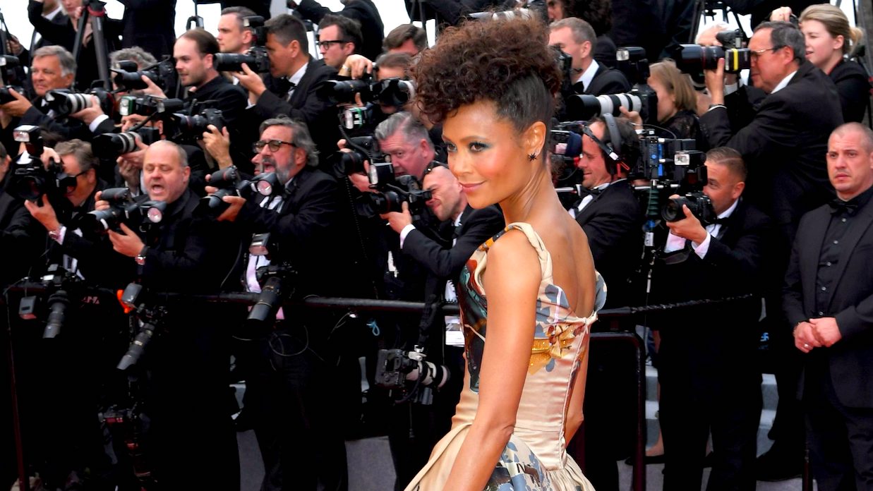 newton - El Vestido Épico De Thandie Newton