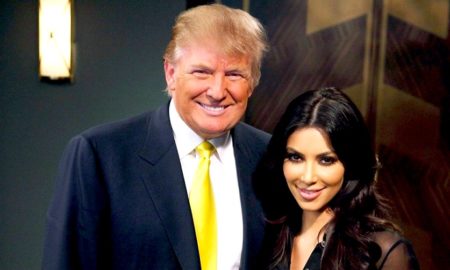 KIM CON TRUMP 450x270 - Trump Otorga Clemencia Gracias A Kim Kardashian