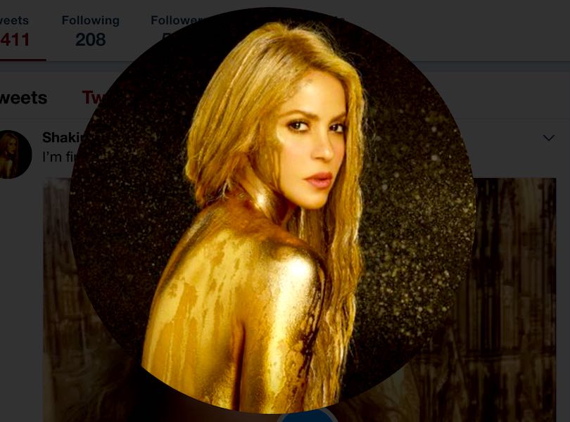 SHAKIRA TWITTER - Por Fin Shakira De Tour