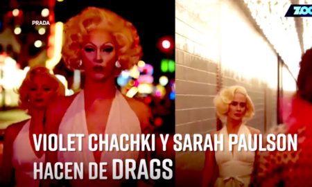 MARILYNS  450x270 - Violet Chachki y Sarah Paulson Son Marilyns En Drag Para El Nuevo Corto De Prada