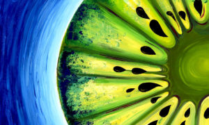 kiwi arte 300x180 - ¿Ensalda De Kiwi En Un Tren?