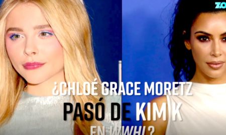 KIM CHLOE 450x270 - ¿Chloë Moretz Pasó Del Regalo De Kim Kardashian?