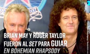 brian roger queen 300x180 - Malek Ensayó Con Los Miembros Originales De Queen