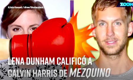 CONTRA CALVIN HARRIS 450x270 - Lena Dunham Llama 'Mezquino' A Calvin Harris Después De La Ruptura Con Tay