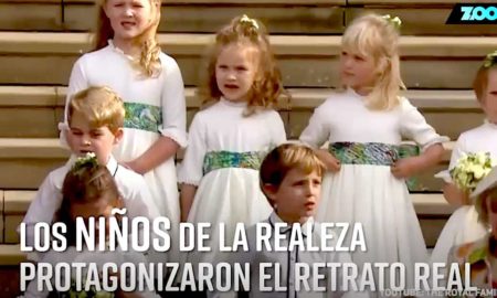 NINOS REALES 450x270 - Los Niños Protagonizan Las Fotos De La Boda Real