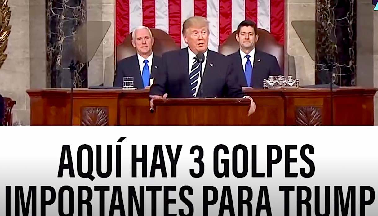 TRUMP GOLPES - Trump Preocupado Tras La Toma De Posesión De La Cámara De Los Demócratas