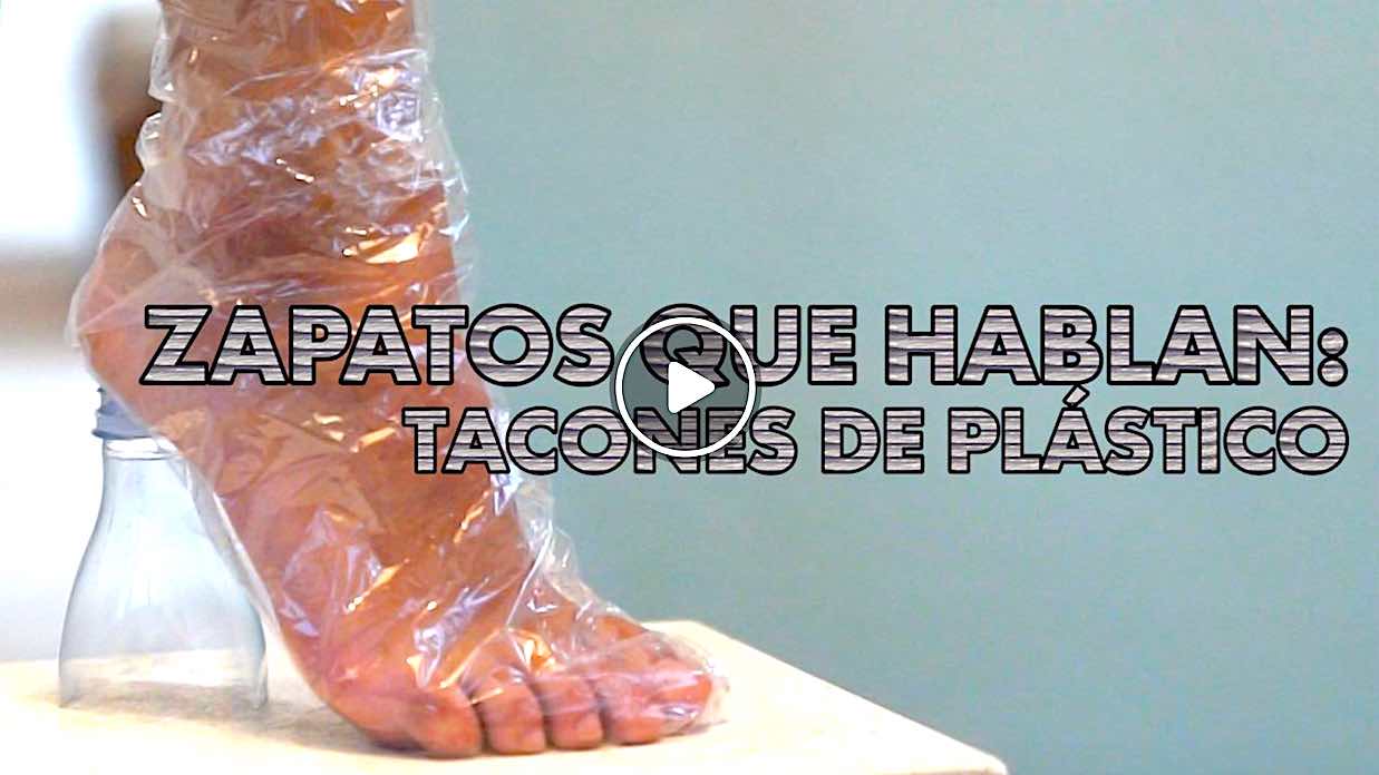 zapatos de plastico - DIY: Zapatos De Tacón Hechos De Plástico