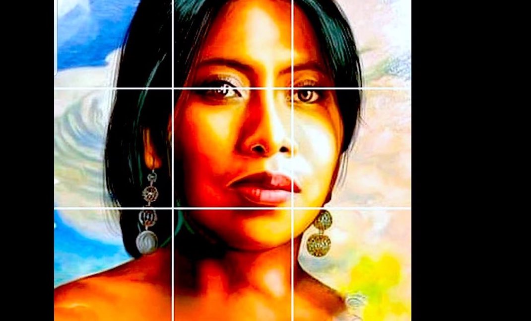 YALITZA PINTURA 2 - Racismo En Photoshop