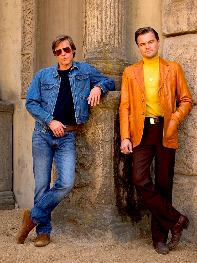 once upon a time in hollywood brad pitt leonardo dicaprio - Tarantino Is Watching...