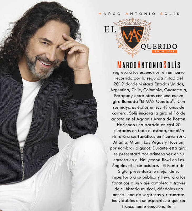 MARCO ANTONIO SOLIS - Marco Antonio Solís Es 'El Más Querido'