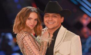belinda christian nodal outfits lujo entrevista 0 300x180 - Belinda y Nodal celebran un mes más de novios
