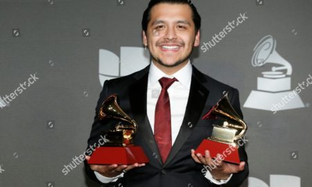 2019 latin grammy awards press room las vegas usa shutterstock editorial 10475760n 450x270 - Christian Nodal TRIUNFA en los Latin Grammy 2020