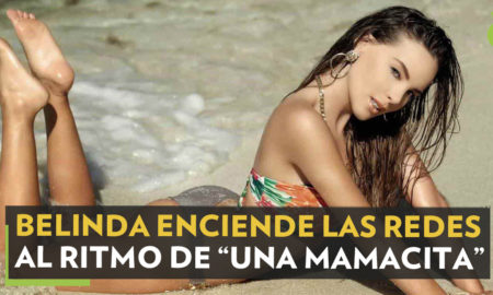 belindakjn 450x270 - Belinda 'enciende' las redes bailando 'Una Mamacita', su nueva canción