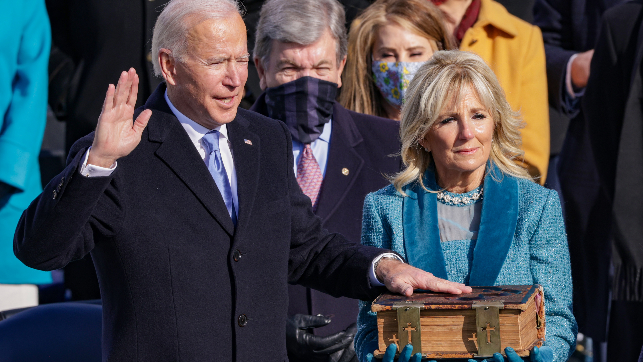 Joe Biden sworn - Joe Biden jura como el Presidente número 46 de los Estados Unidos