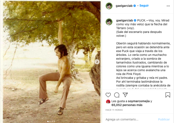 descarga 29 - Gael García dedica emotivo mensaje para despedir a su papá